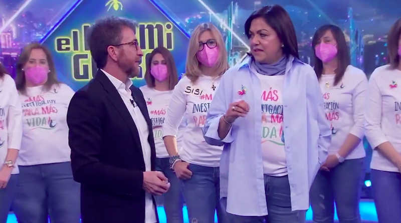 Pablo Motos y Pilar Fernández, imagen de Twitter: @El_Hormiguero