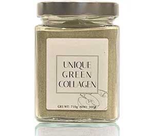 Unique Green Collagen. Pinterest.