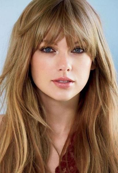 Taylor Swift. Rostro diamante. Pinterest.