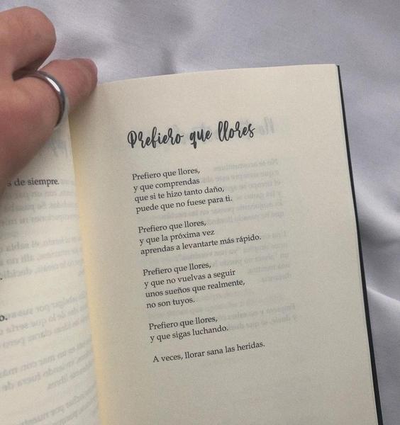 Poema procedente del libro 