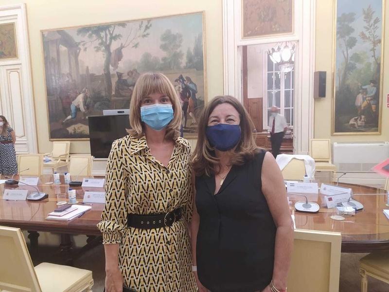 Imagen viceconsejera M. Carmen Castillo y ministra