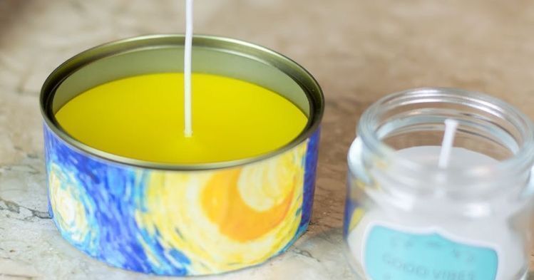 Vela de citronela. Pinterst