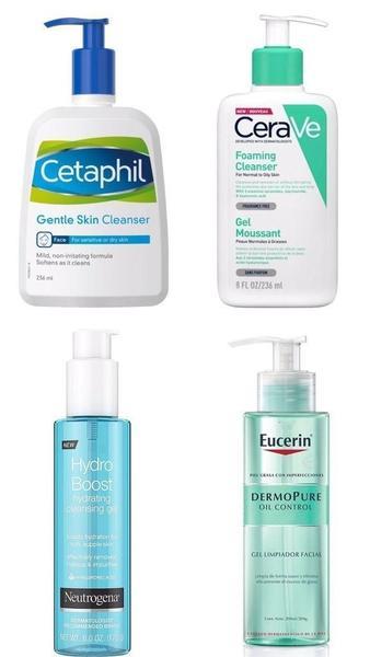 Limpiadores faciales.