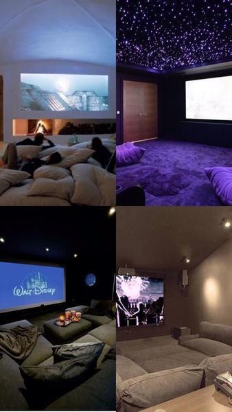 Cines de lujo en casa.
