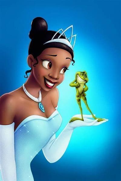 Tiana y el sapo. Pinterest.