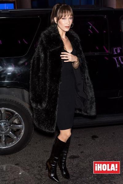 Bella Hadid sucumbe a las botas 'slouch', el flechazo de actrices y modelos