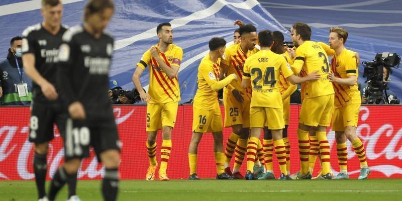 Celebración del primer gol