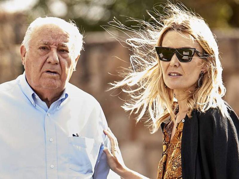 Marta Ortega junto a su padre, Amancio Ortega, fundador y expresidente del Grupo Inditex