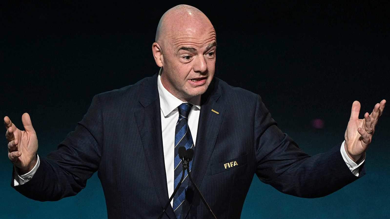 Gianni Infantino, presidente de la FIFA