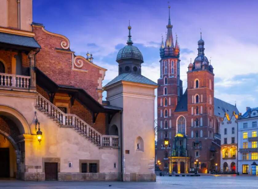 Cracovia por Navidad